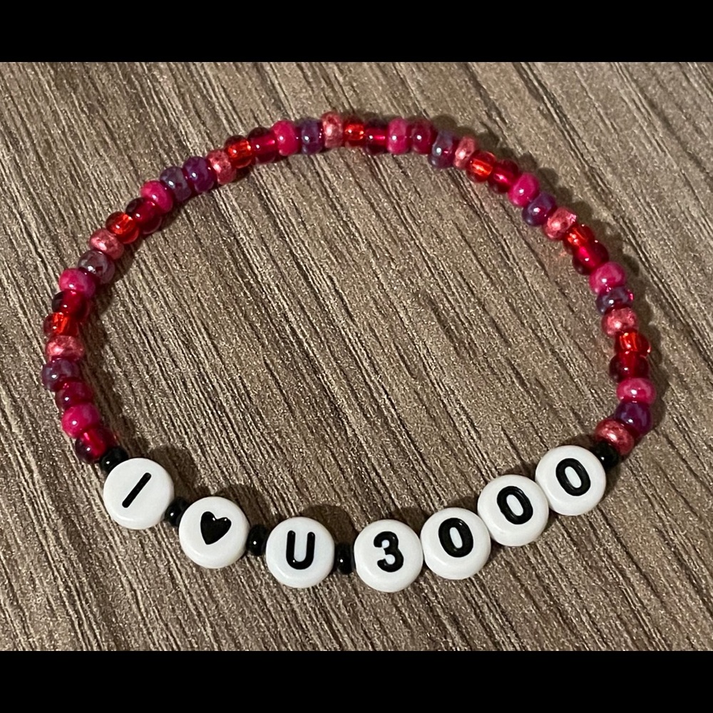 Iron Man Inspired Bracelet I ♥️ U 3000 - Picture 4 of 4
